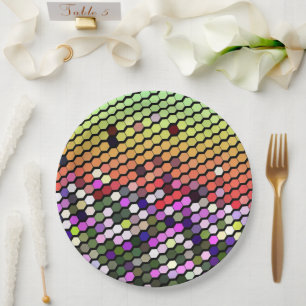 PLATO DE PAPEL WILDFLOWERS