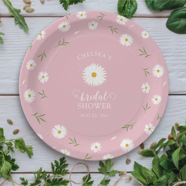 Plato De Papel Wildflowers Foliage Greenery Garden Bridal Shower (Subido por el creador)