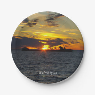 Plato De Papel Wilfred Sykes plancha de papel solar