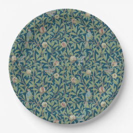 Plato De Papel William Morris "Pájaro y Granada" 