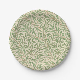 Plato De Papel William Morris Sauce de Sauce de jardín Flor Clási