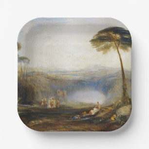 Plato De Papel William Turner - La masa dorada