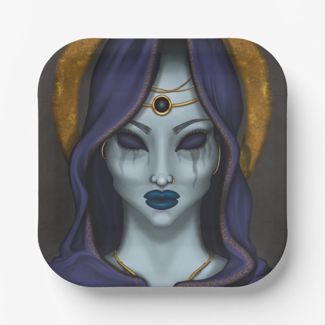 Plato De Papel witch (Anverso)