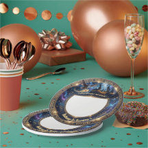 Wizards & Witches Birthday Party Paper Plates