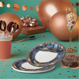 Plato De Papel Wizards & Witches Birthday Party Paper Plates