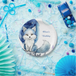 Plato De Papel Wolf Birthday