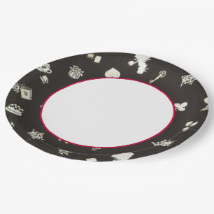Plato De Papel Wonderland 1