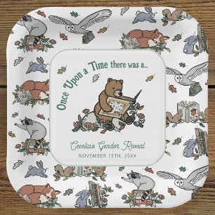 Plato De Papel Woodland alguna vez, revelación de género