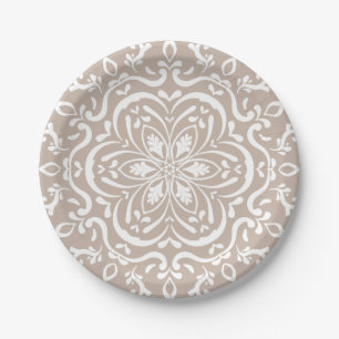 Plato De Papel Wool Mandala