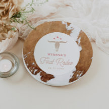 WYNONA Cowgirl Rosa Primera fiesta de cumpleaños d