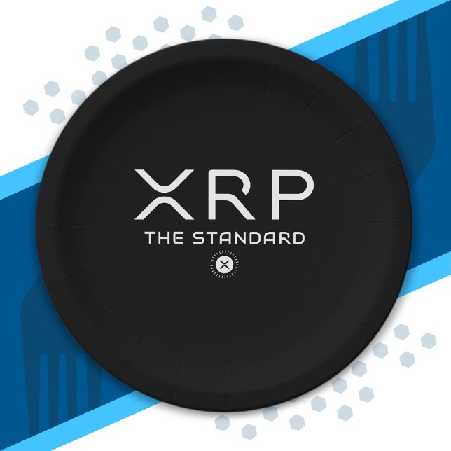 Plato De Papel XRP La Cryptocurrency De Meme De Crypto Estándar (Subido por el creador)