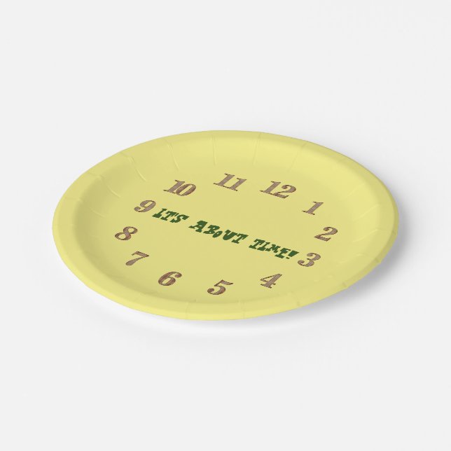 Plato De Papel ¡Ya era hora! (Angular)