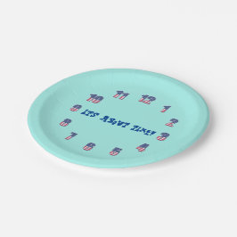 Plato De Papel ¡Ya era hora! Placa de papel