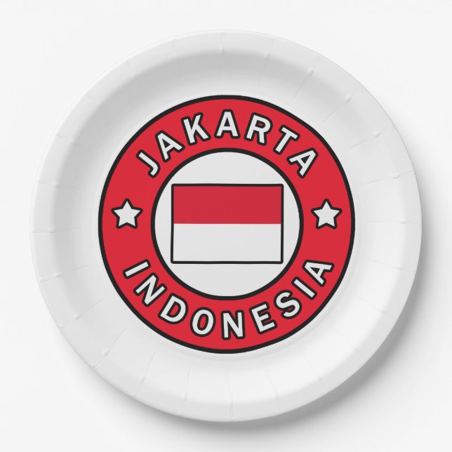 Plato De Papel Yakarta Indonesia (Anverso)