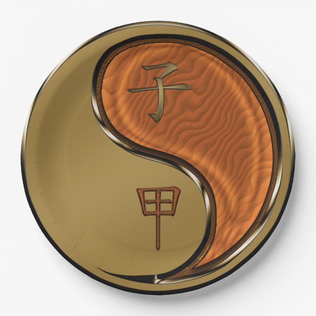 Plato De Papel Year of the Wood Rat (Anverso)