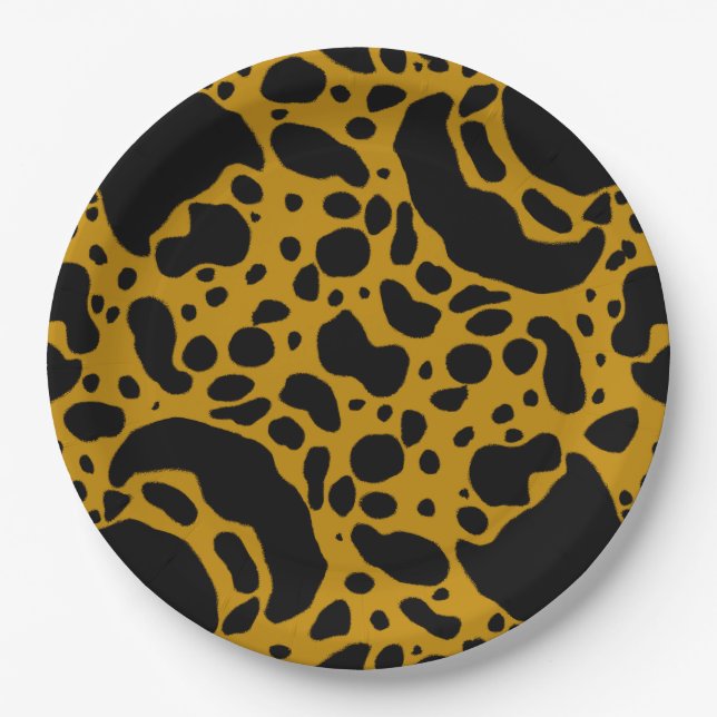 Plato De Papel Yellow Poison Dart Frog (Anverso)