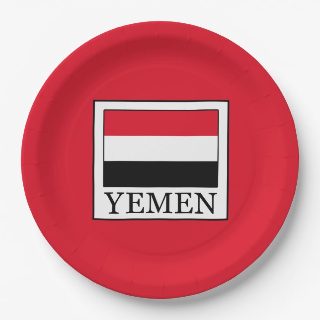 Plato De Papel Yemen (Anverso)