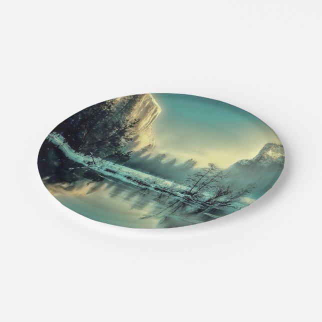 Plato De Papel Yosemite Park (Angular)