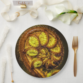 Plato De Papel Young Fern Leaves