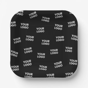 Plato De Papel Your Image, Business Logo or any other Design