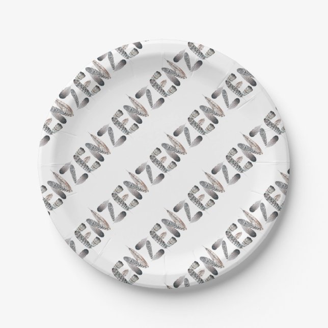 Plato De Papel Zen (Anverso)