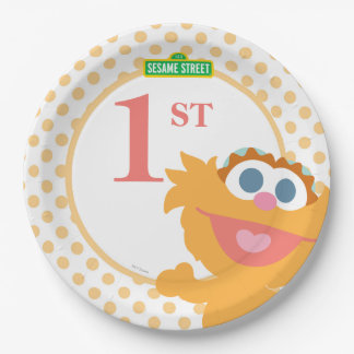 Plato De Papel Zoey Baby Birthday