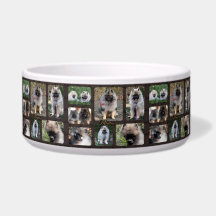 Plato de perro cerámico