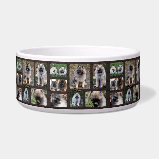 Plato de perro cerámico (Frente)