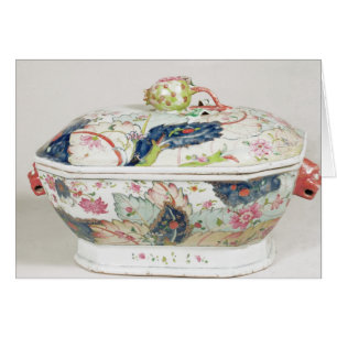 Plato de porcelana, siglo XVIII