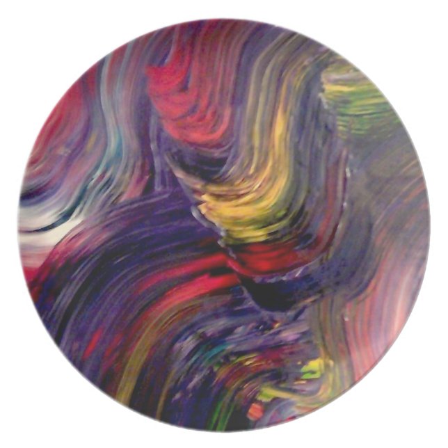 Plato Deseo sobre una placa (Frente)