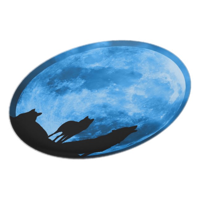 Plato Lobos del grito de la luna azul (Lado Izquierdo)