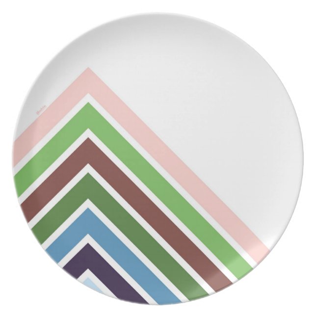 Plato MONTAÑAS POR DÍA - placa (Frente)