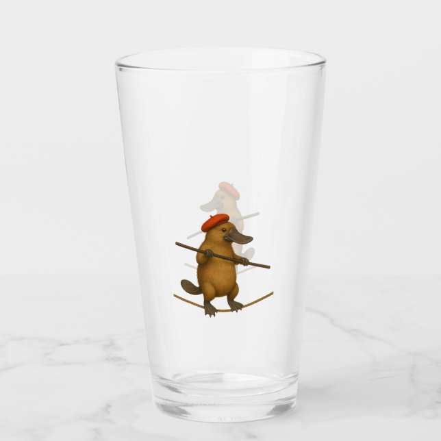 Plato ornitorrinco equilibrista (Anverso)