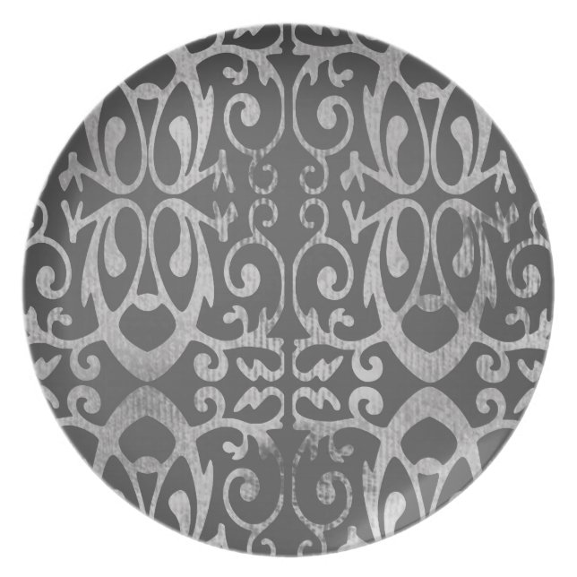 Plato Placa gris francesa (Frente)