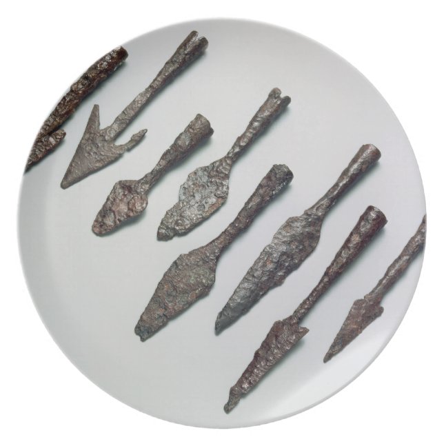 Plato Puntas de flecha, edad de hierro (hierro) (Frente)