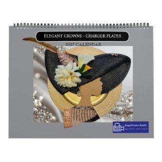PLATOS DE CARGA CORONAS ELEGANTS Calendario 2027
