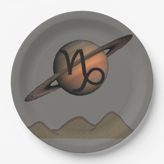 Platos de cena Capricornio (Anverso)