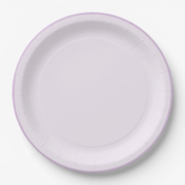 Platos de cena lilac (Anverso)