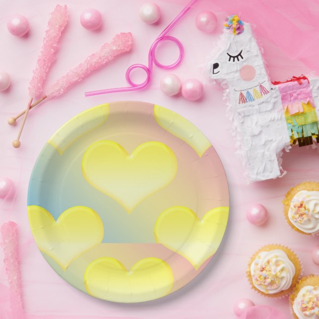 platos de corazón (Fiesta)