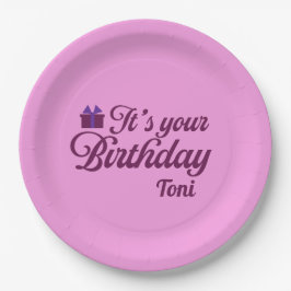 Platos de Cumpleaños