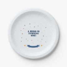 Platos de Cumpleaños de la Fuerza Aérea para Héroe