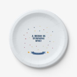 Platos de Cumpleaños de la Fuerza Aérea para Héroe