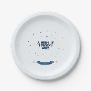 Platos de Cumpleaños de la Fuerza Aérea para Héroe