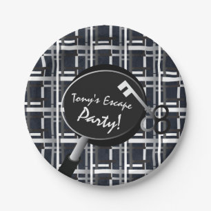 Platos de Cumpleaños para Escape Party