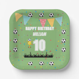 Platos de Cumpleaños Personalizados para Niños de