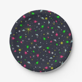 Platos de Fiesta de Alienígenas del Espacio
