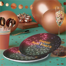Platos de fiesta de Nochevieja
