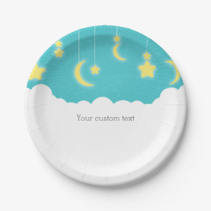 Platos de fiesta para Baby Shower de estrellas lun