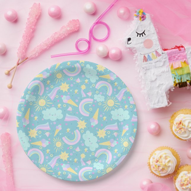 Platos de fiesta para una fiesta de cumpleaños mág (Fiesta)