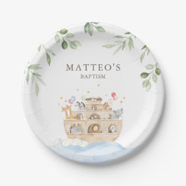Platos de fiesta personalizados del Arca de Noé